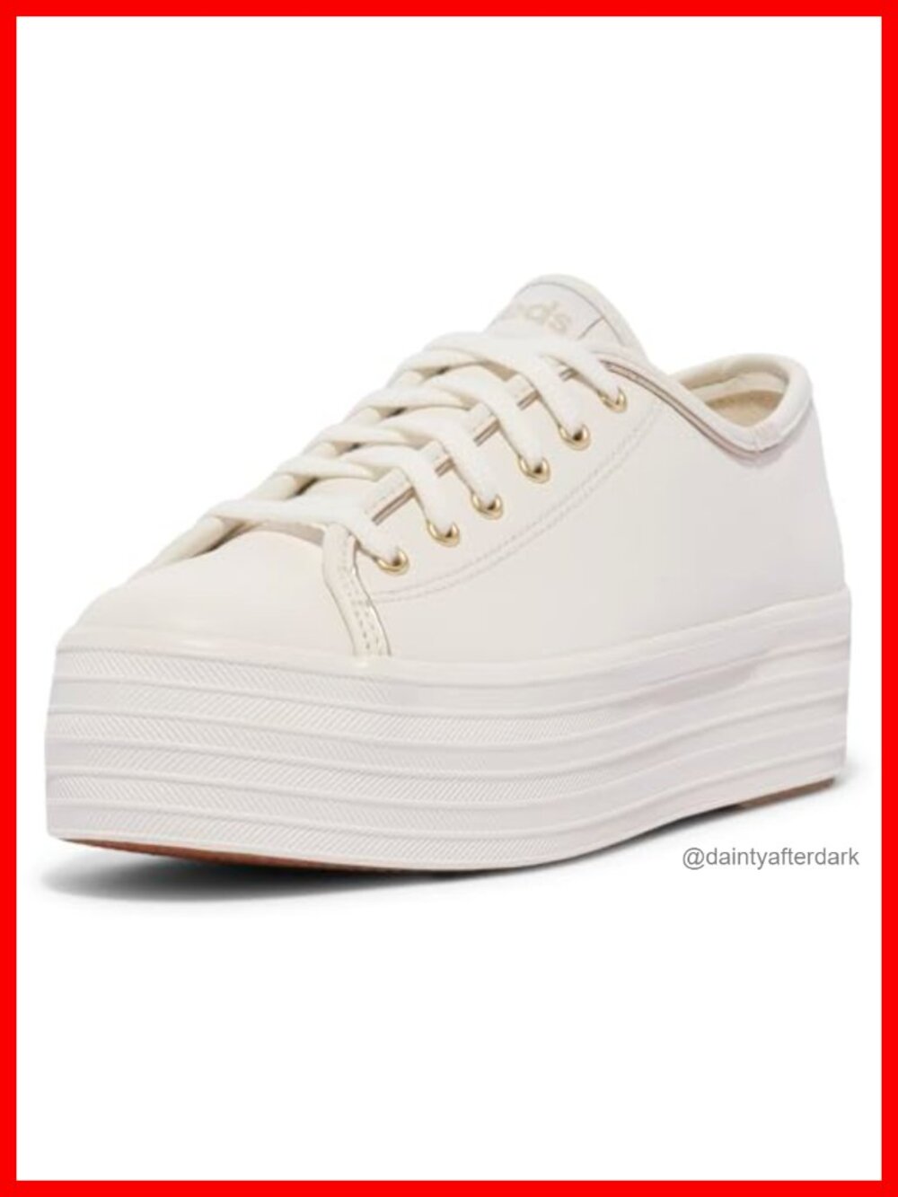 Keds Triple Up Lace Up Platform Sneakers Women Cushioned Comfort